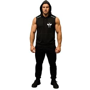 FIGHTERS - Kapuzenpullover / Giant / &Auml;rmellos / Schwarz / Medium