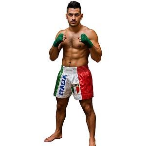 FIGHT-FIT - Muay Thai Shorts / Italien / Stemma / Medium