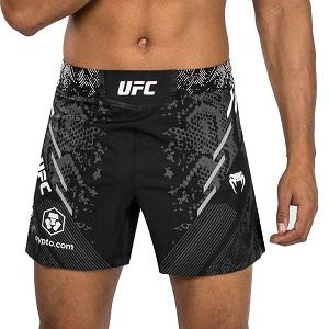 UFC Adrenaline by Venum Authentic Fight Night Pantaloncini da combattimento da Uomo / Vestibilità Corta / Nero / Large