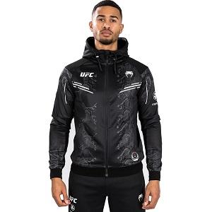 UFC Adrenaline by Venum Authentic Fight Night Men's Walkout Hoodie / Schwarz / Large