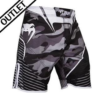 Venum - Fightshorts Pantalones cortos de MMA / Camo Hero / Blanco-Negro / Medium