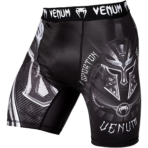 Venum - Pantalones Cortos de Compresión / Gladiator 3.0 / Negro / XL